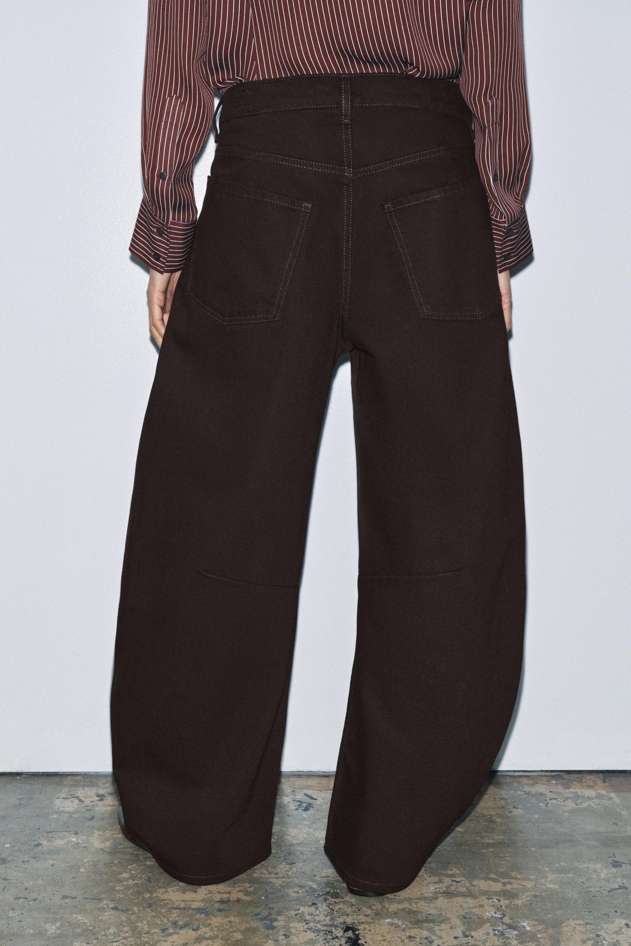 ZW COLLECTION MID-RISE BALLOON JEANS
